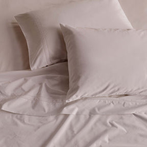 Kings & Queens Egyptian Cotton Classic Hemstitch Sheet Set in Rose Pillowcase Set