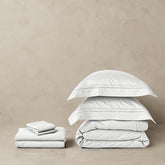 Egyptian Cotton Classic Hemstitch Supreme Bundle - White
